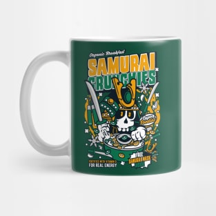 Retro Cereal Box Samurai Crunchies // Junk Food Nostalgia // Cereal Lover Mug